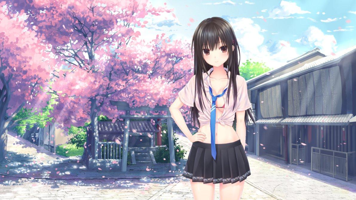 anime Anime girls Schoolgirls School uniform Original characters HD  Wallpapers  Desktop and Mobile Images  Photos