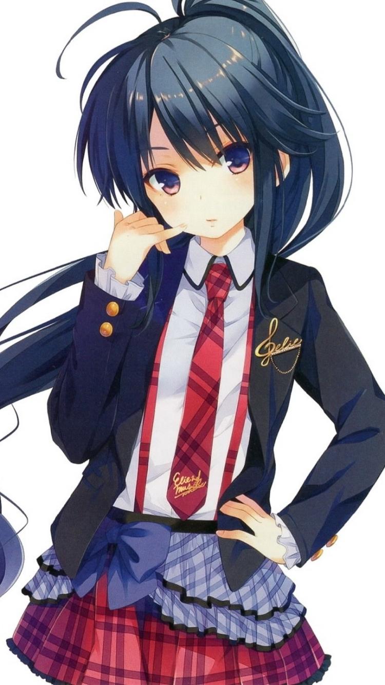 Anime Girl (750x1334) Wallpaper