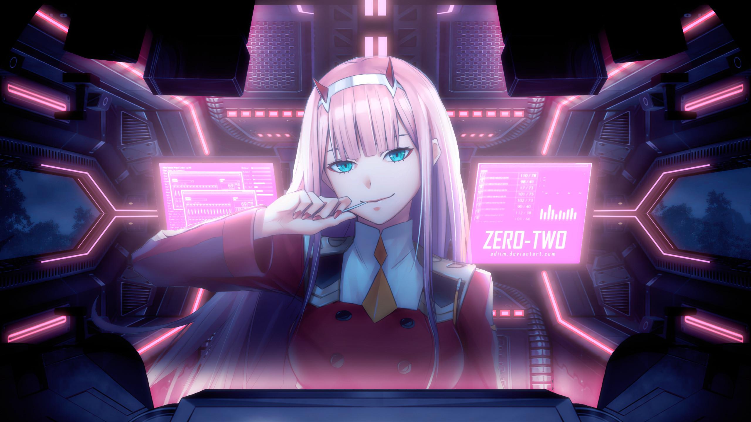 Darling In The Franxx Fan Art 1440P Resolution HD
