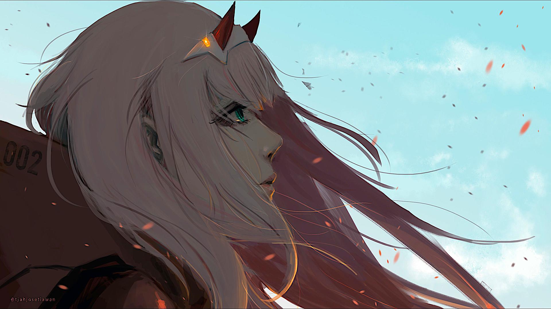 Zero Two Fanart HD Wallpaper. Background Imagex1080