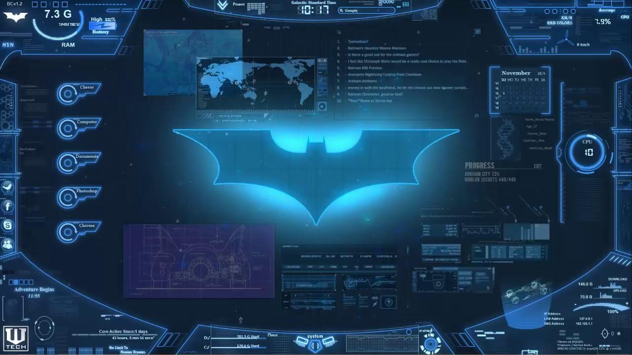 Bat Computer Engine / Live Wallpaper