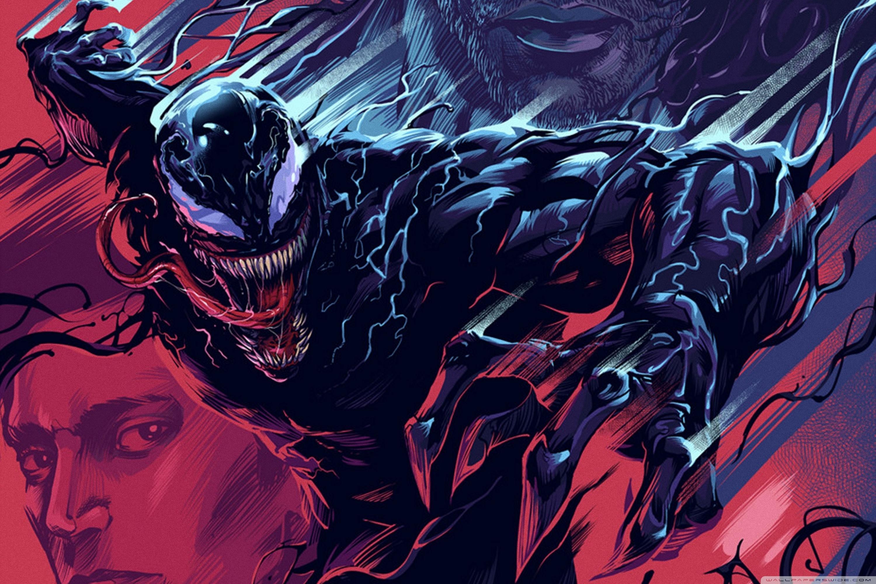 Venom Marvel 4K tải xuống hình nền