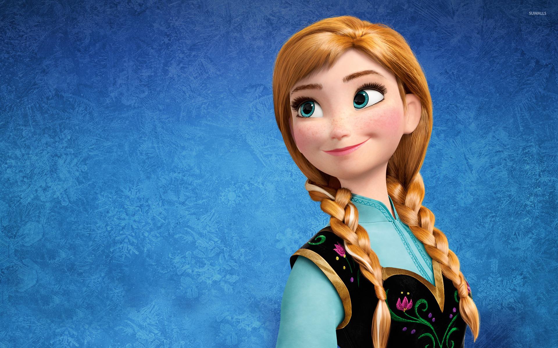 Anna Wallpaper Frozen Wallpaper