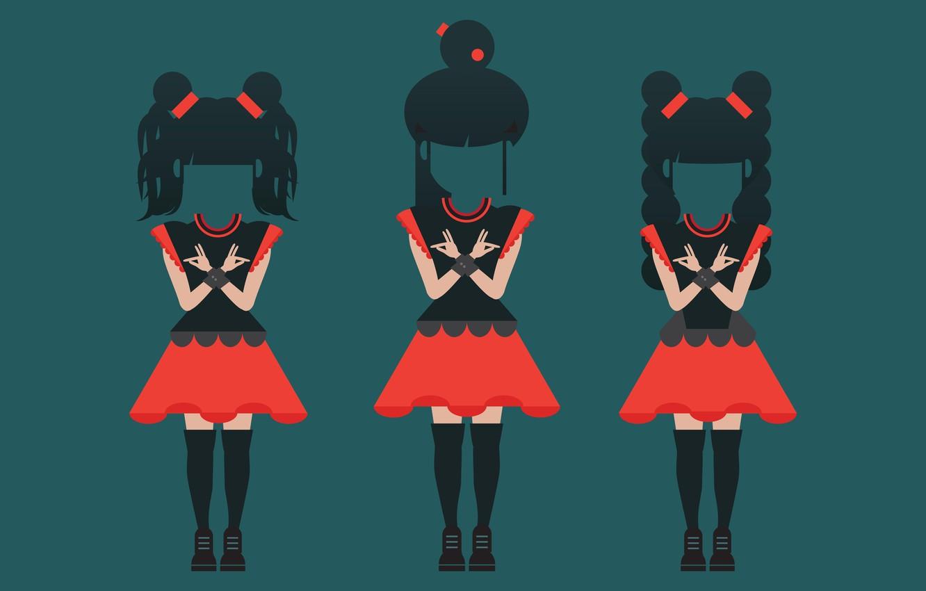 Wallpaper Minimalism, Music, Metal, Babymetal image