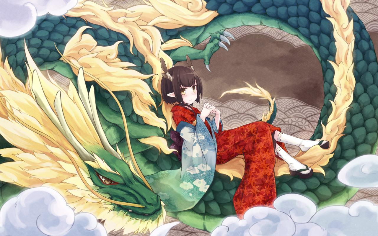 Dragon (Chinese Zodiac) Wallpaper Anime