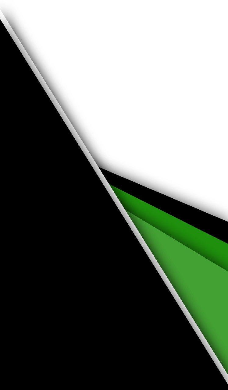 Green Black and Infinity White Wallpaper. Geometric