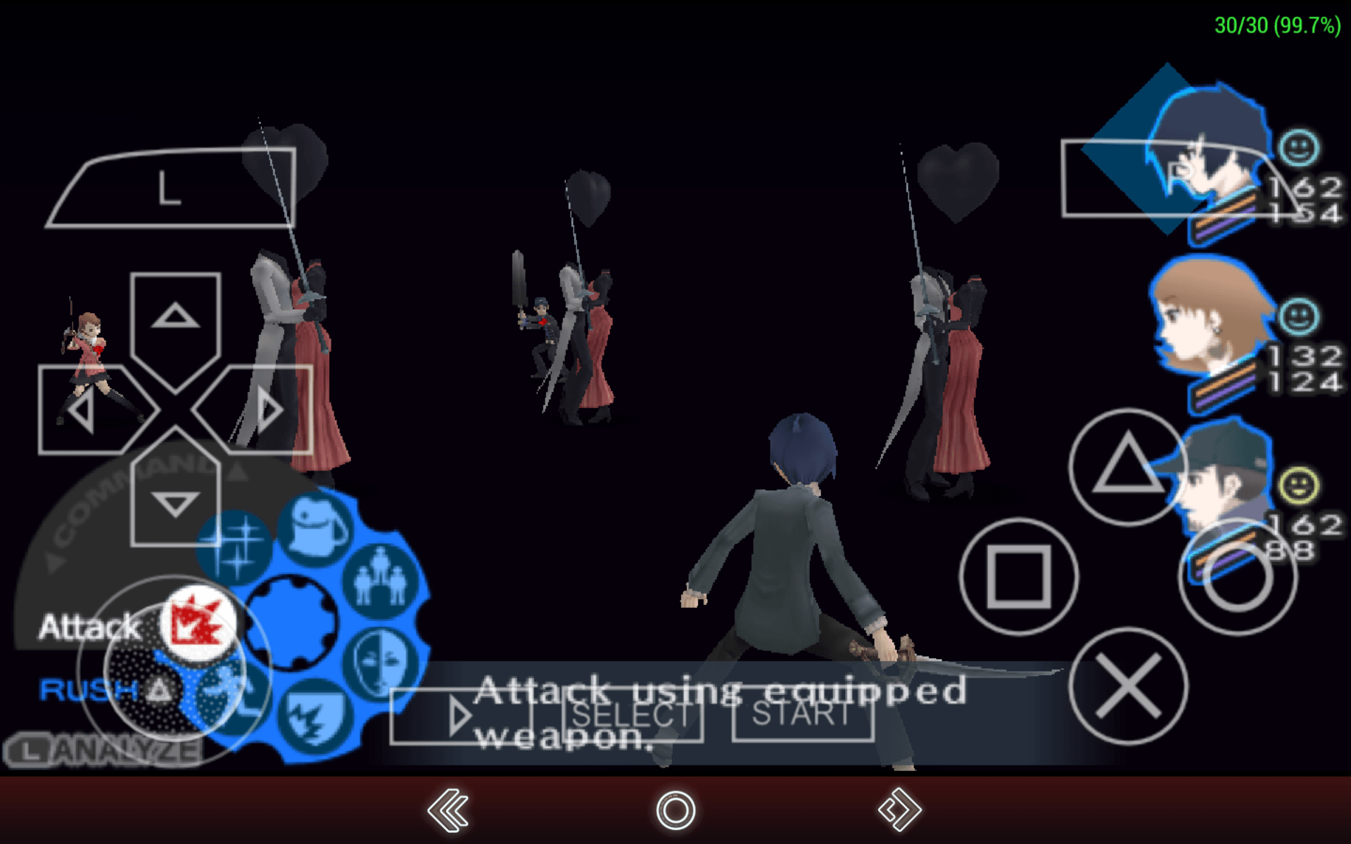 Persona 3 Portable: How do I fix this? Ever since I entered