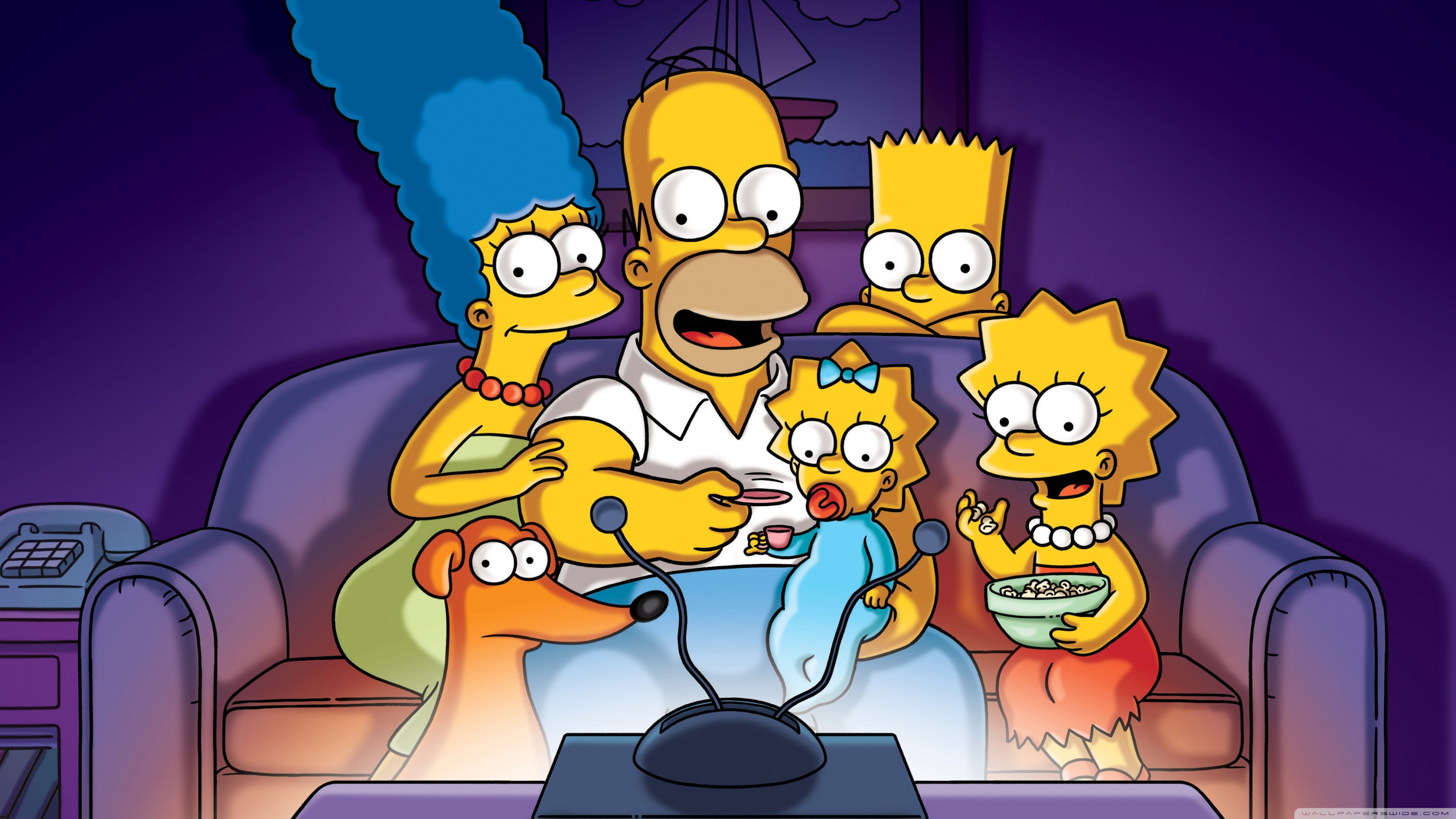 The Simpsons Ultra HD Desktop Background Wallpaper for 4K