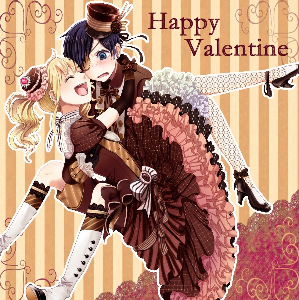 Phi Stars: Early Happy St. Valentine's Day Anime Wallpaper