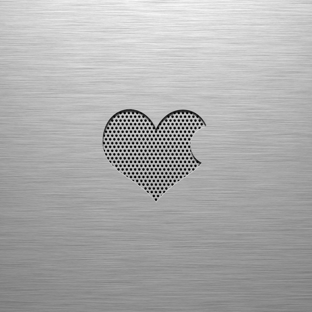 Wallpaper Weekend: Apple Logo Valentine's Walls for iPhone