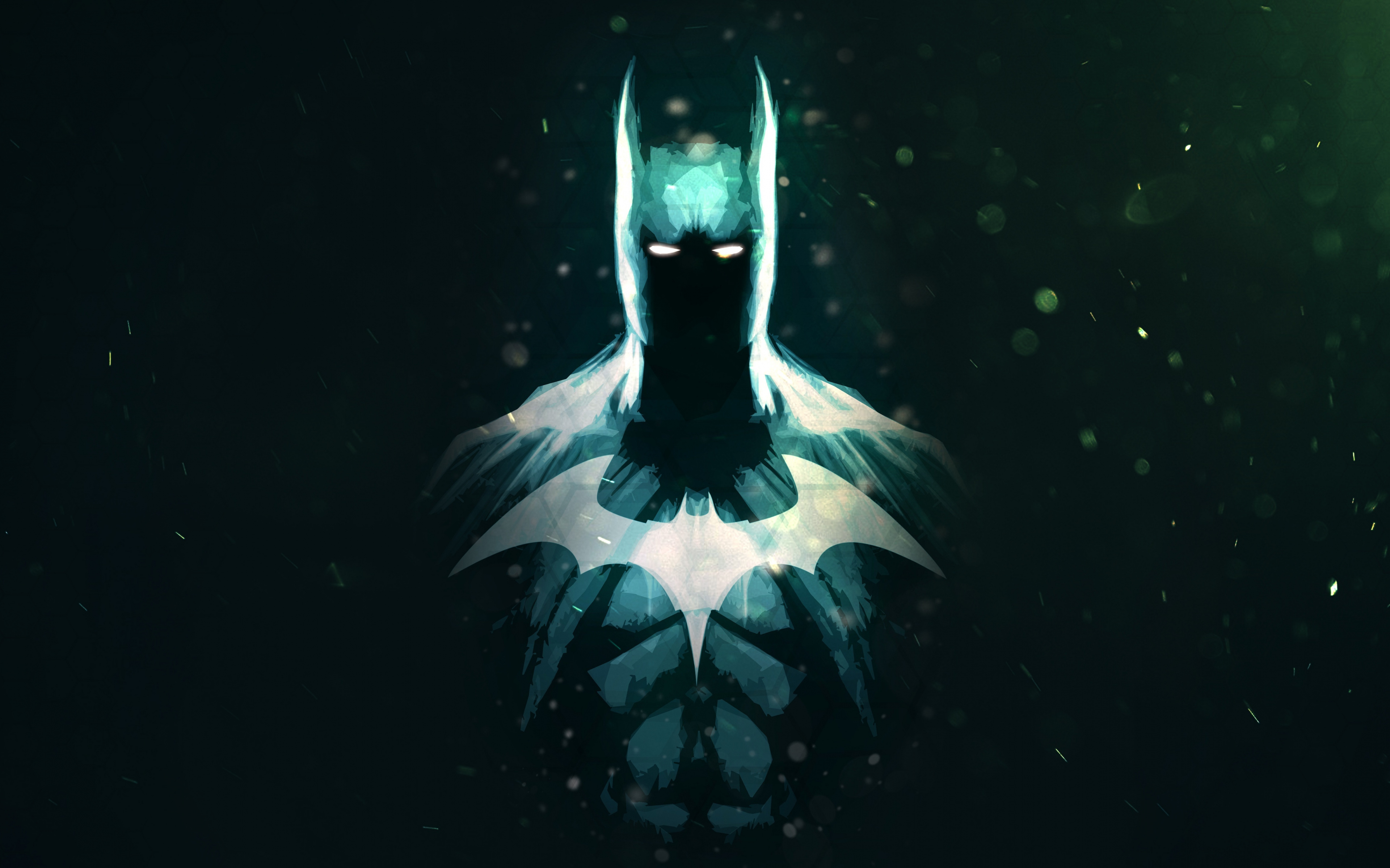 Download 3840x2400 wallpaper minimal, superhero, batman, art