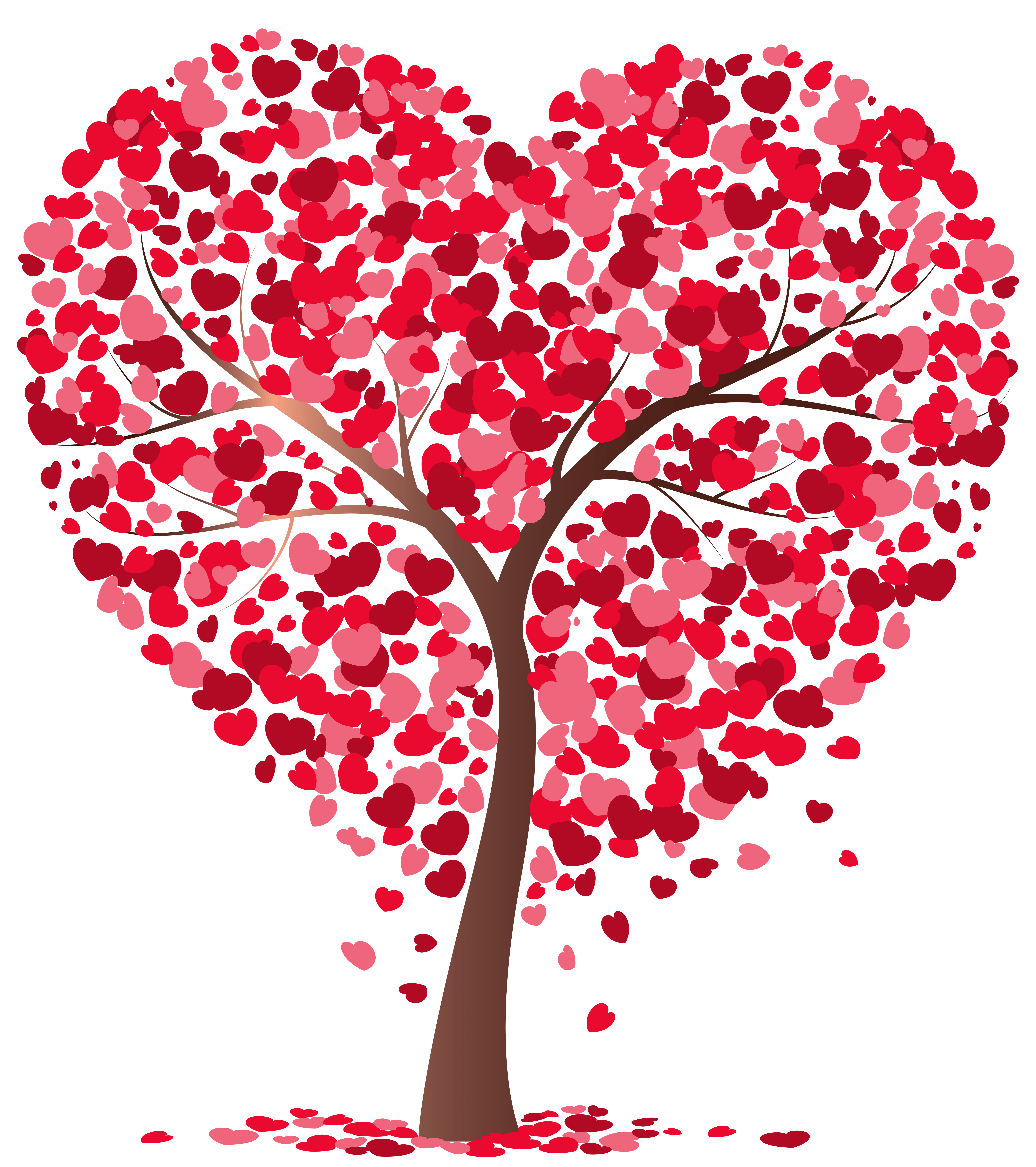 Heart Tree Transparent PNG Image