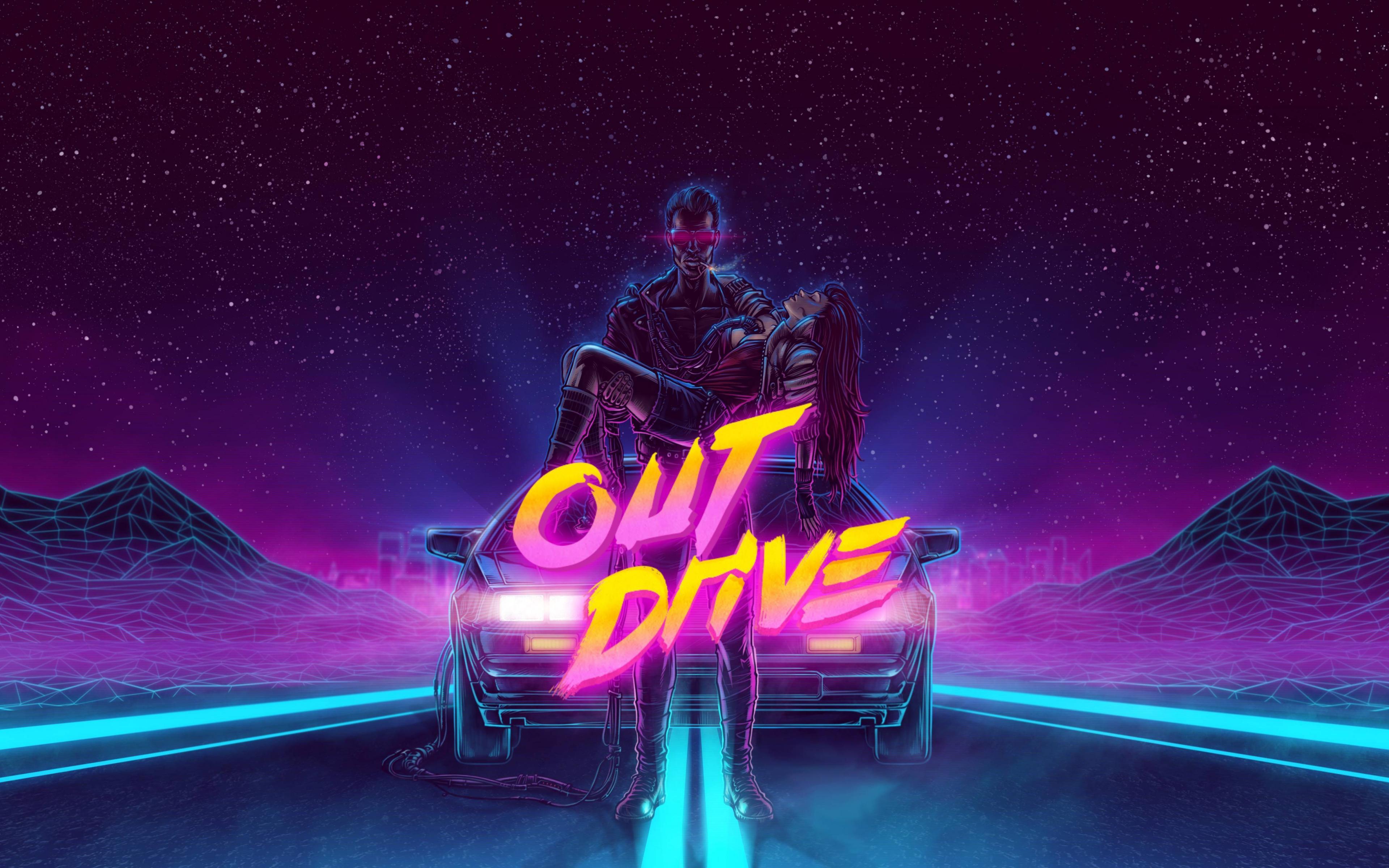 Download 1980 DeLorean, OutRun, OutDrive, video game