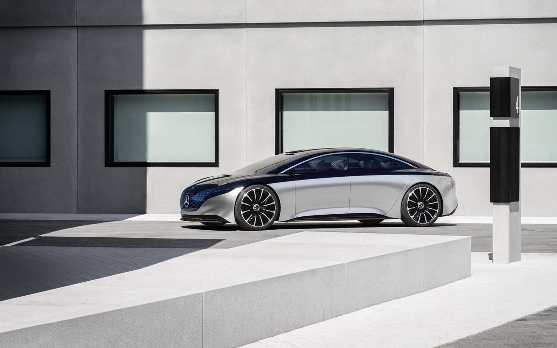 Mercedes Benz Vision EQS Rethinks The S Class As All Electric