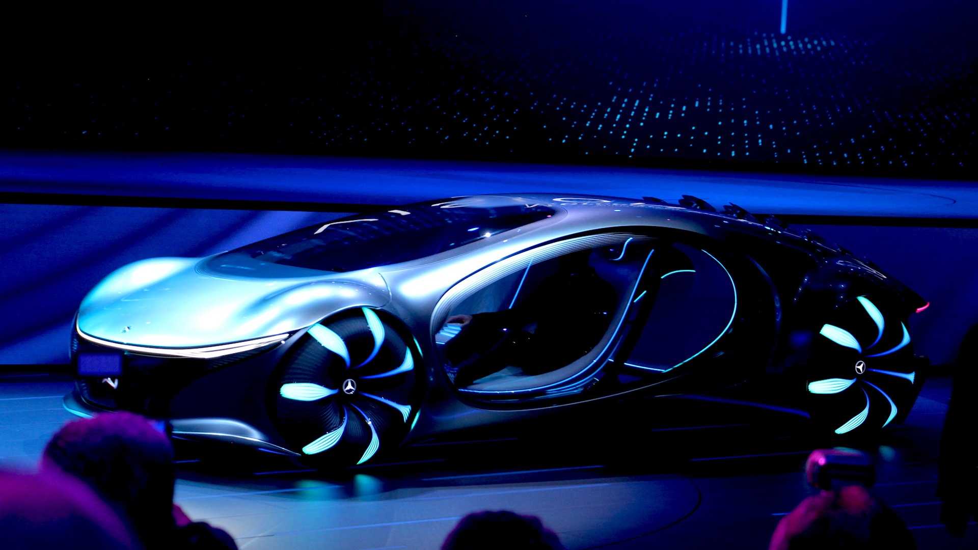 Mercedes Vision AVTR Concept Is A Futuristic EV Inspired