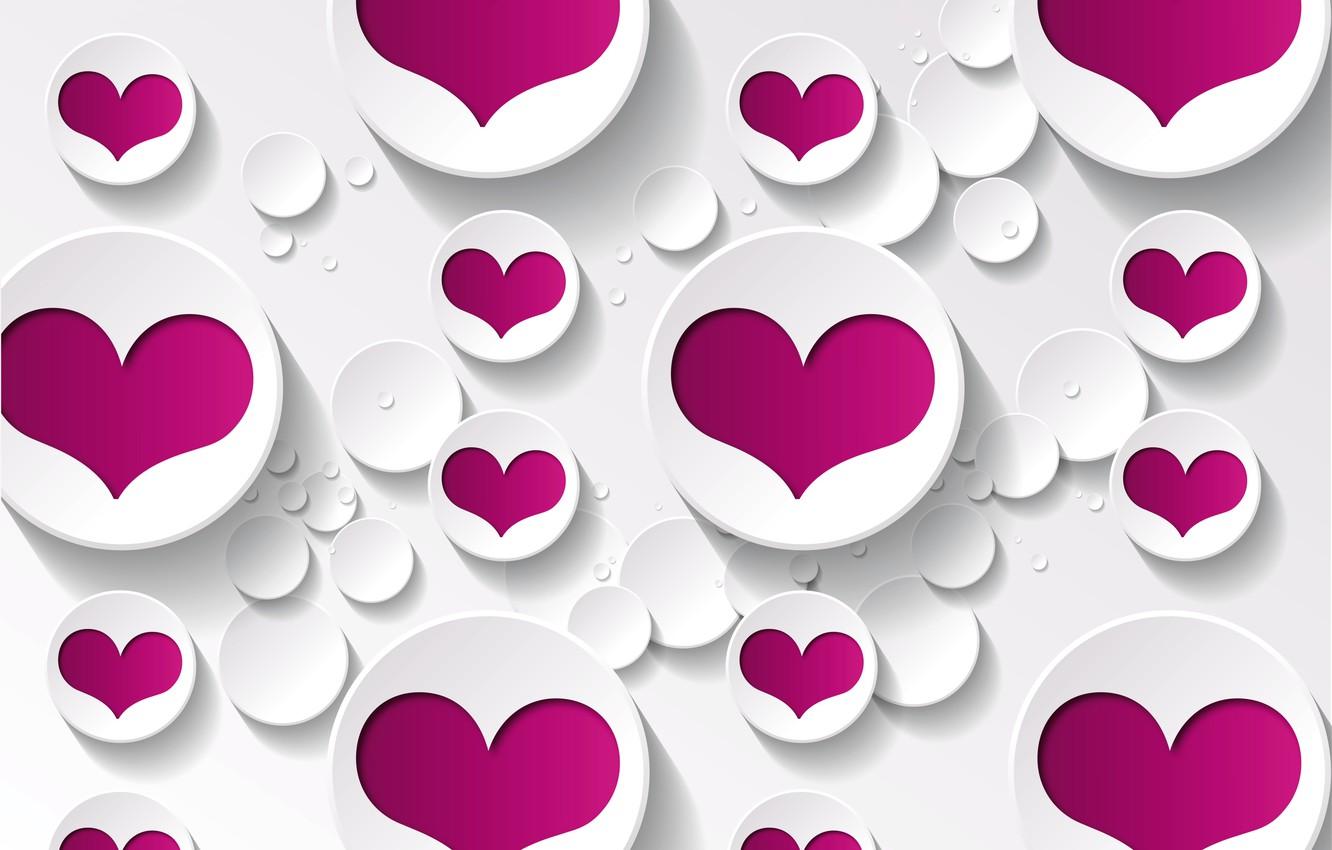 Wallpaper love, background, hearts, design, romantic, hearts