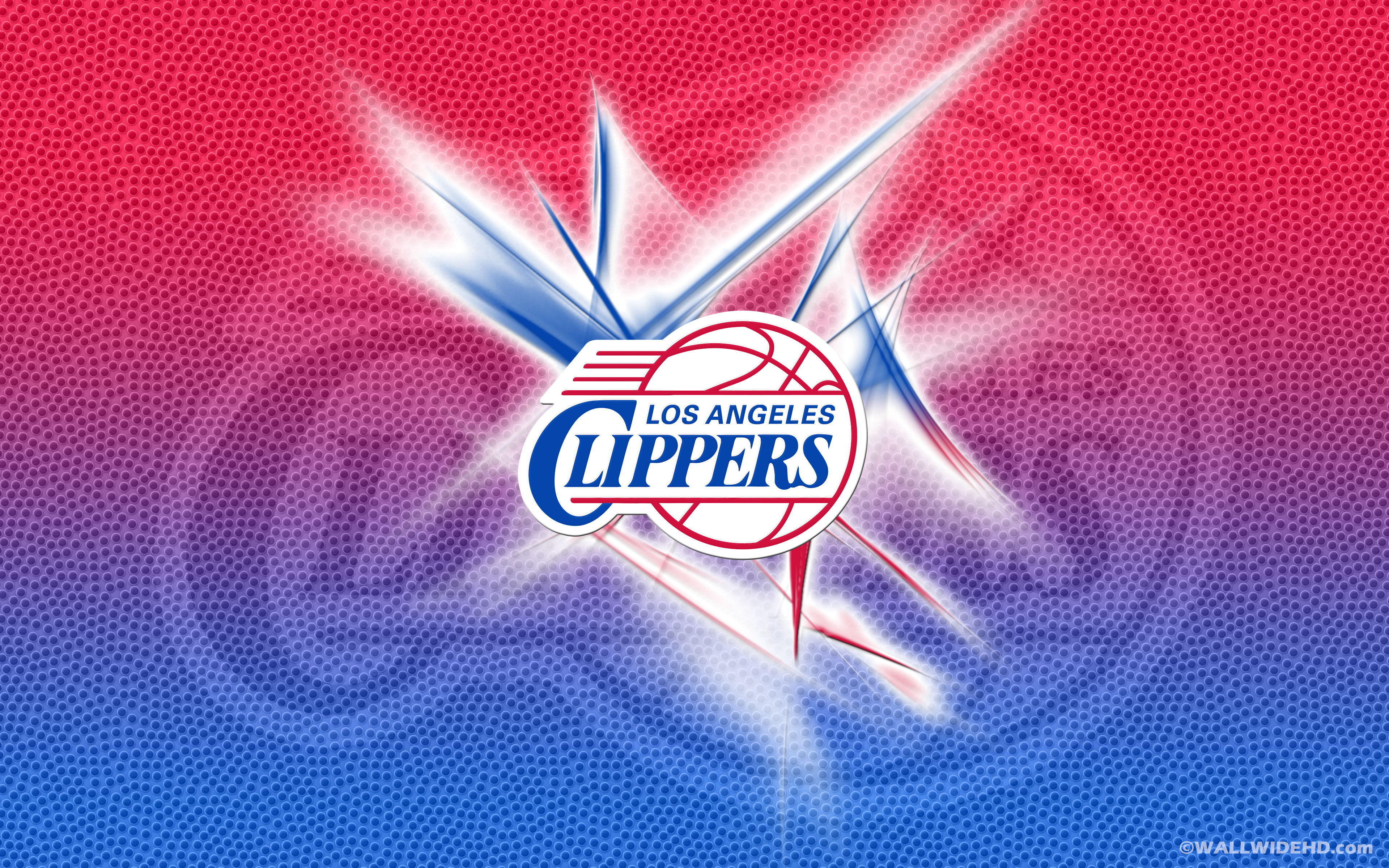 LA Clippers Basketball Logo Wallpaper