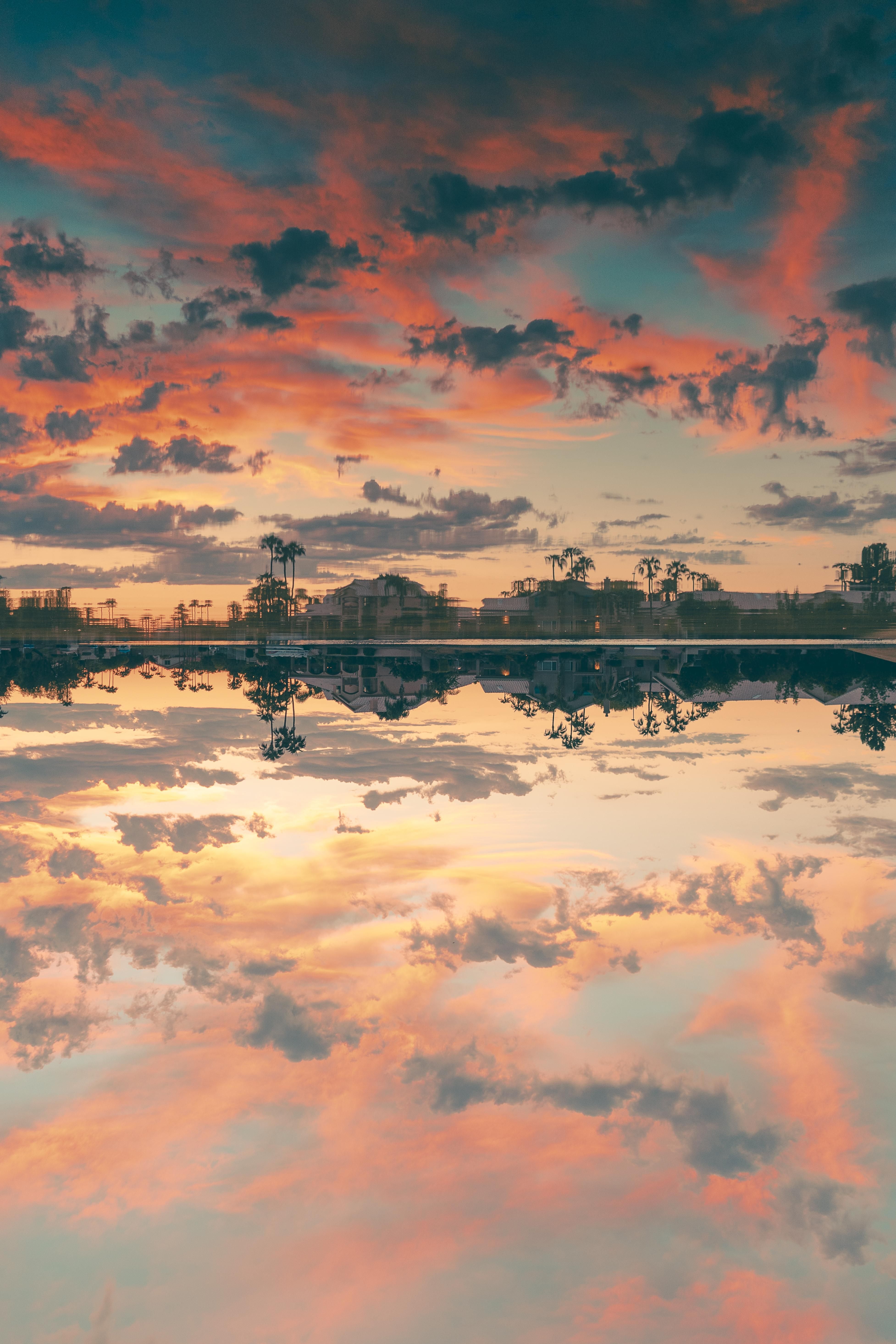 ITAP of a lake during sunrise. Sky aesthetic, Sunrises nature