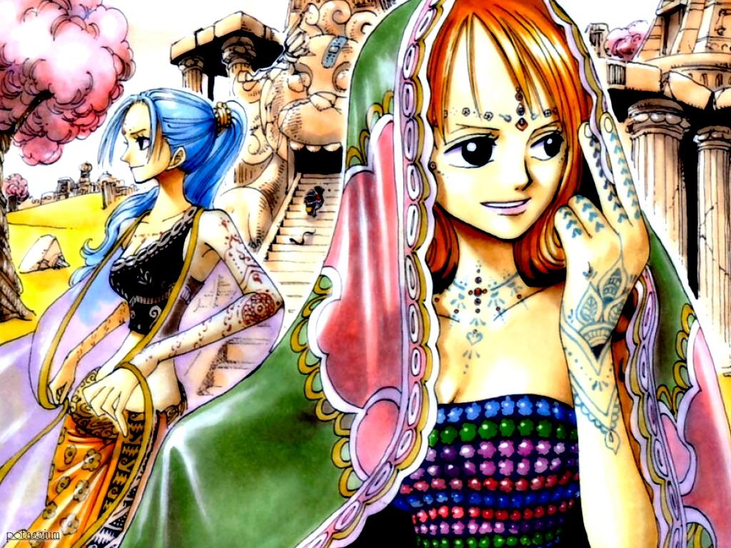 nami nefertari vivi one piece. konachan.com.com