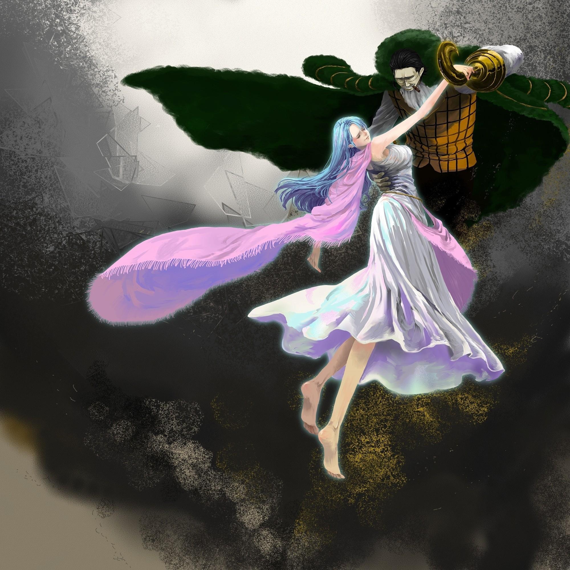 Download 2000x2000 One piece crocodile one piece nefertari