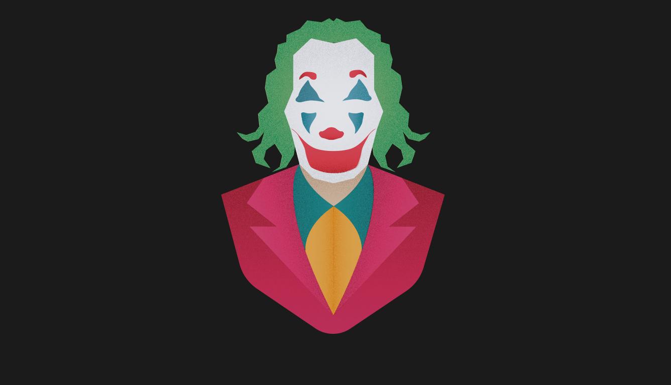 Joker Minimalist Face HD Laptop Wallpaper, HD