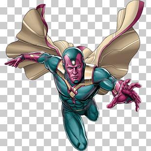 vision And The Scarlet Witch PNG clipart for free. Avengers Vision Wallpaper