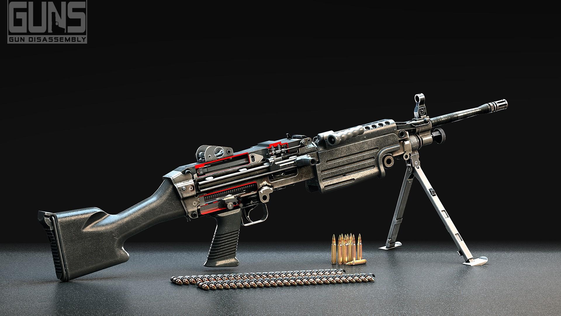 M249 Saw, WOG wallpaper