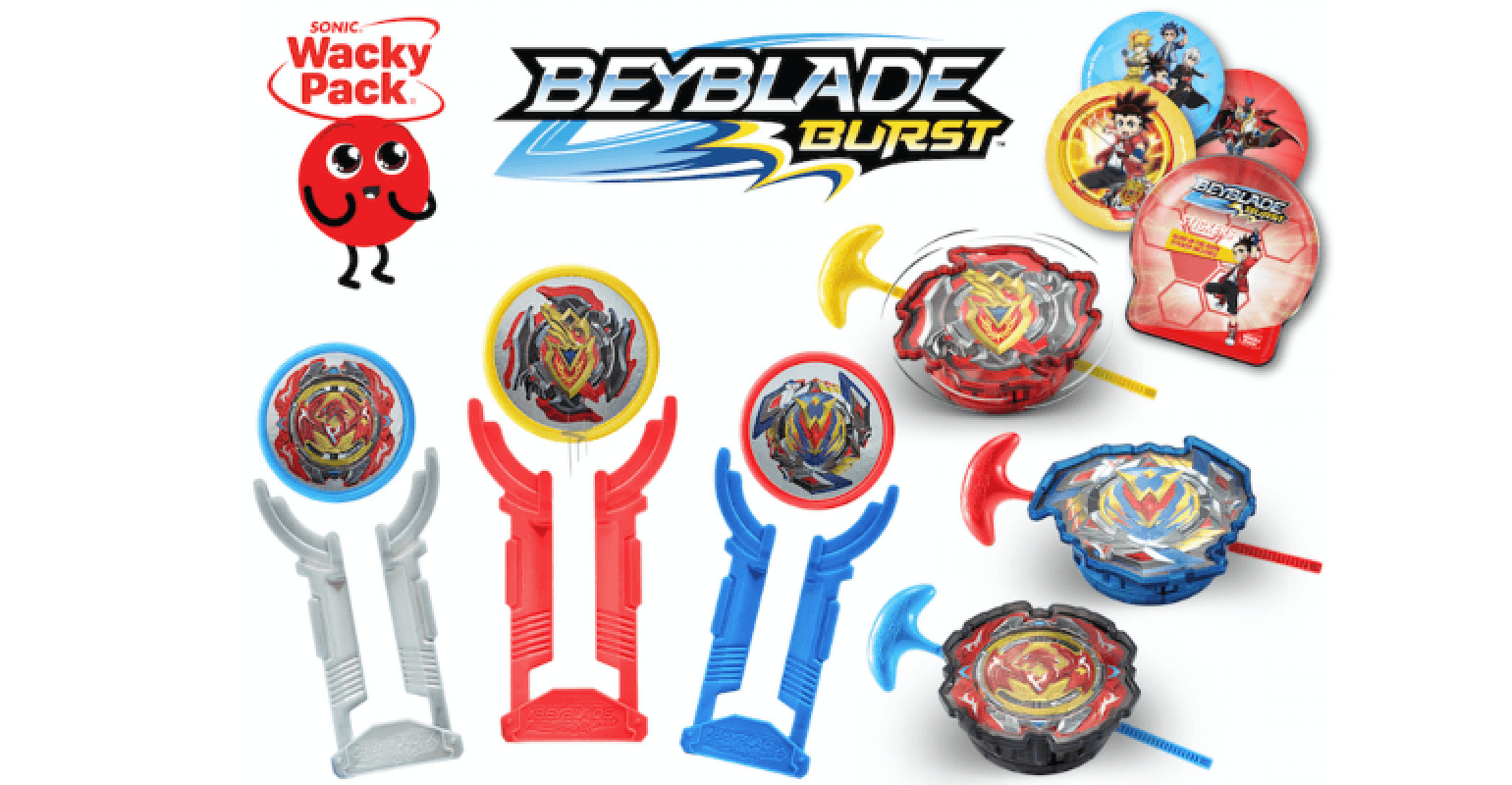 Beyblade Burst, Sonic Announce QSR Partnership