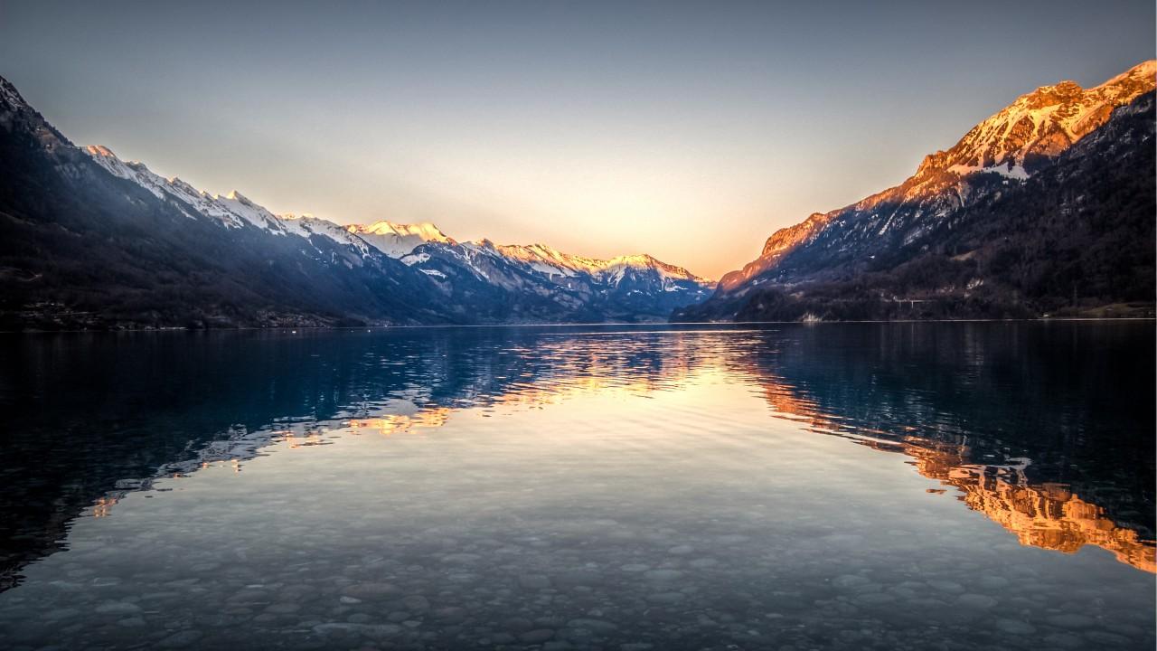 Wallpaper Lake Brienz, Interlaken, Lake, Switzerland