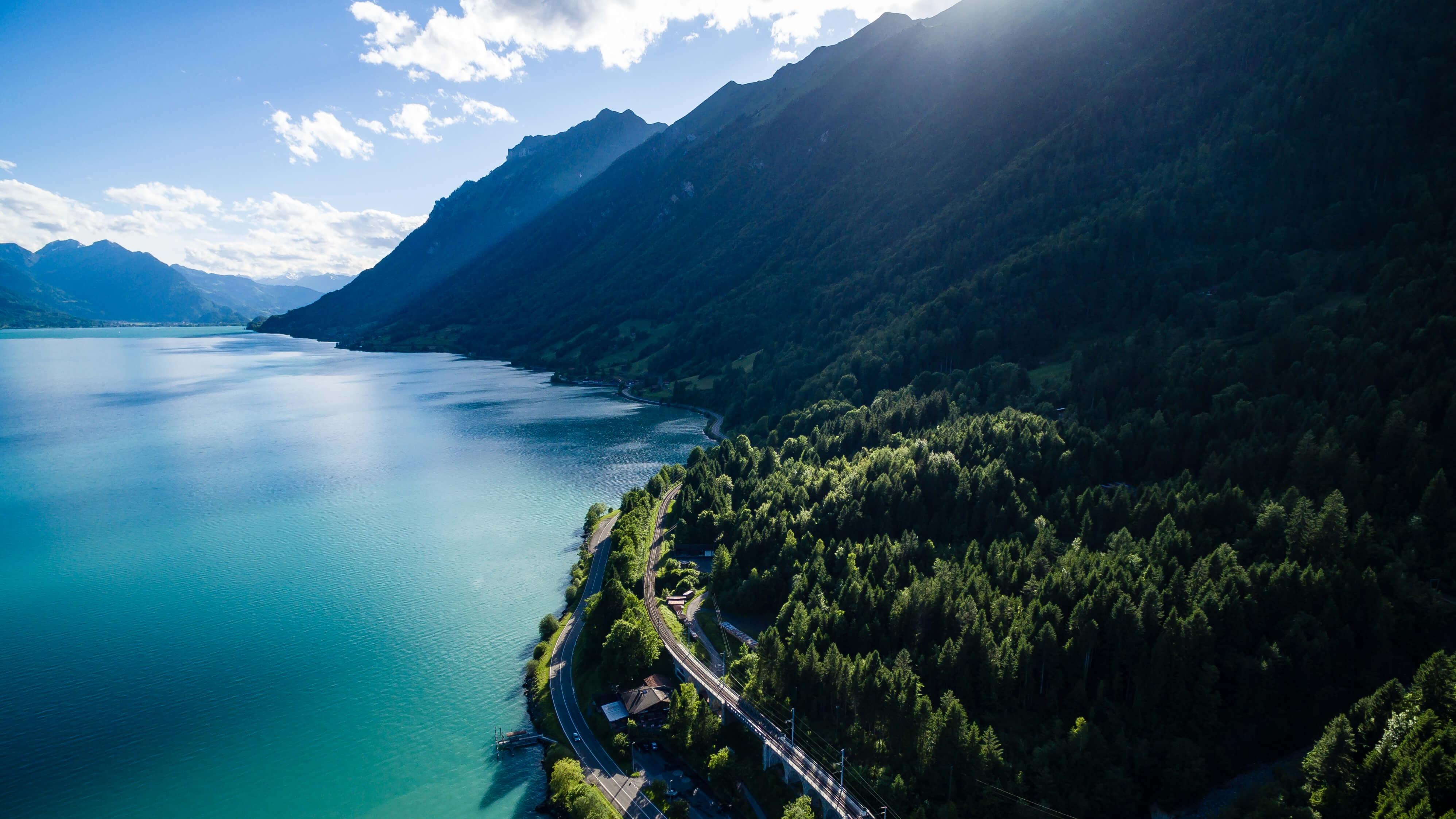 Lake Brienz, Switzerland Picture. Download Free Image