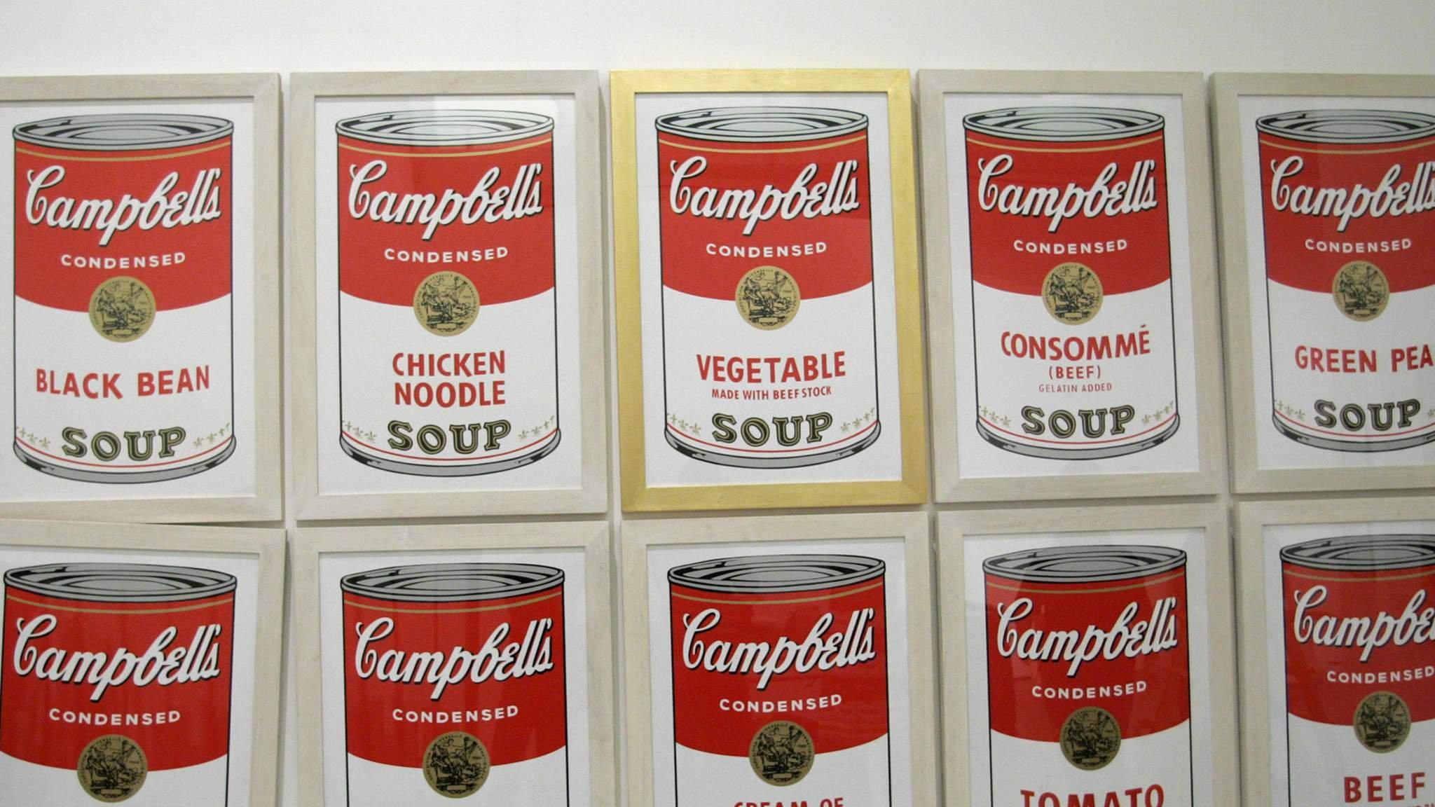 Andy Warhol Campbell's Soup Paintings Stolen. US News. Sky