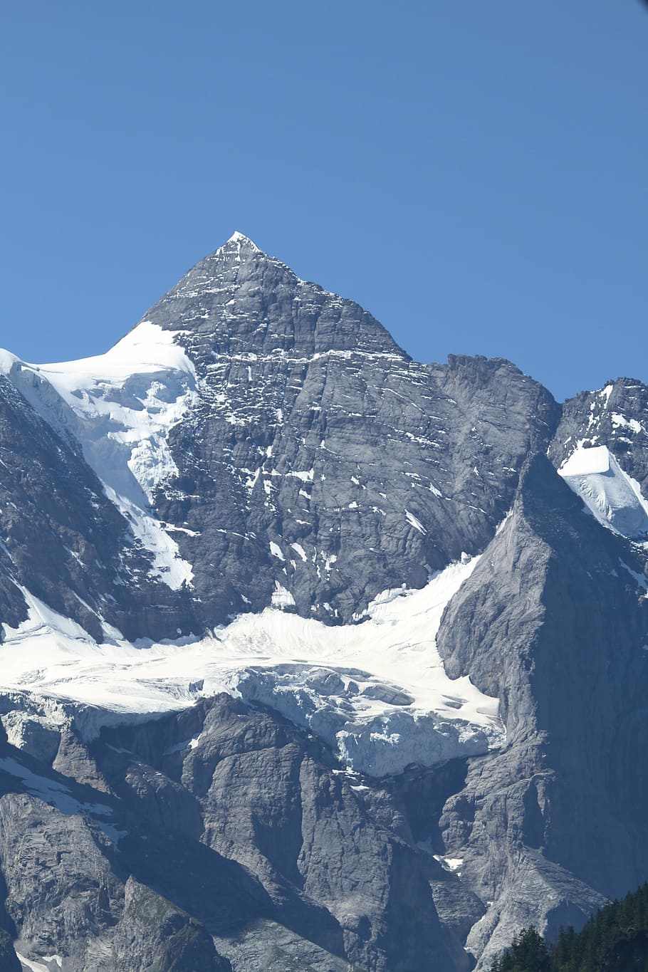 HD wallpaper: berner, oberland, alps, mountains, alpine