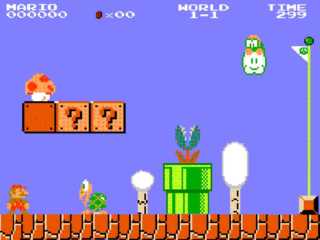 Download 1024x768 Mario, Classic, Video Games, Stage