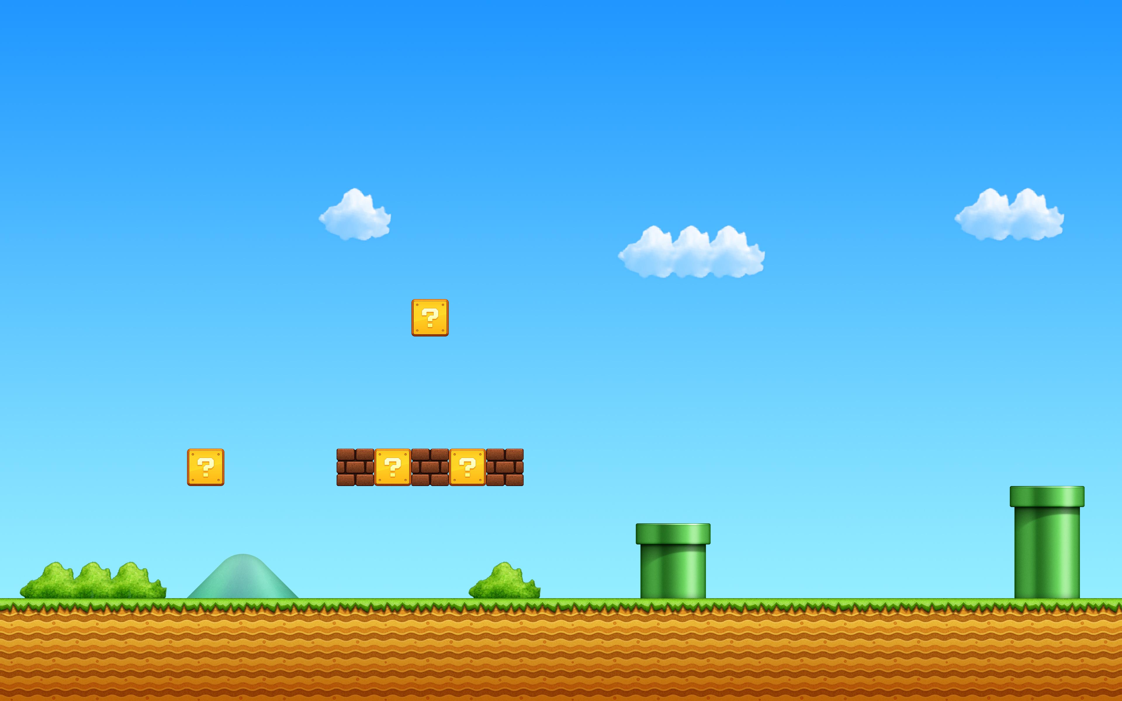 Mario Desktop Background