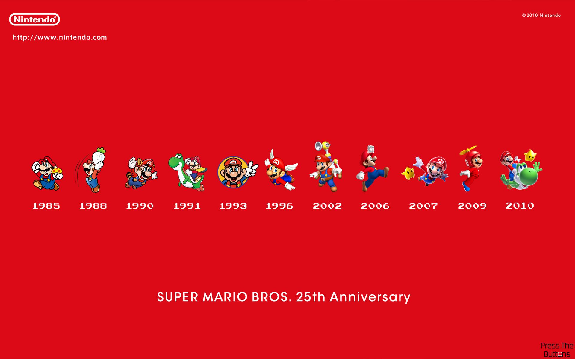 Press The Buttons: Super Mario Bros. 25th Anniversary