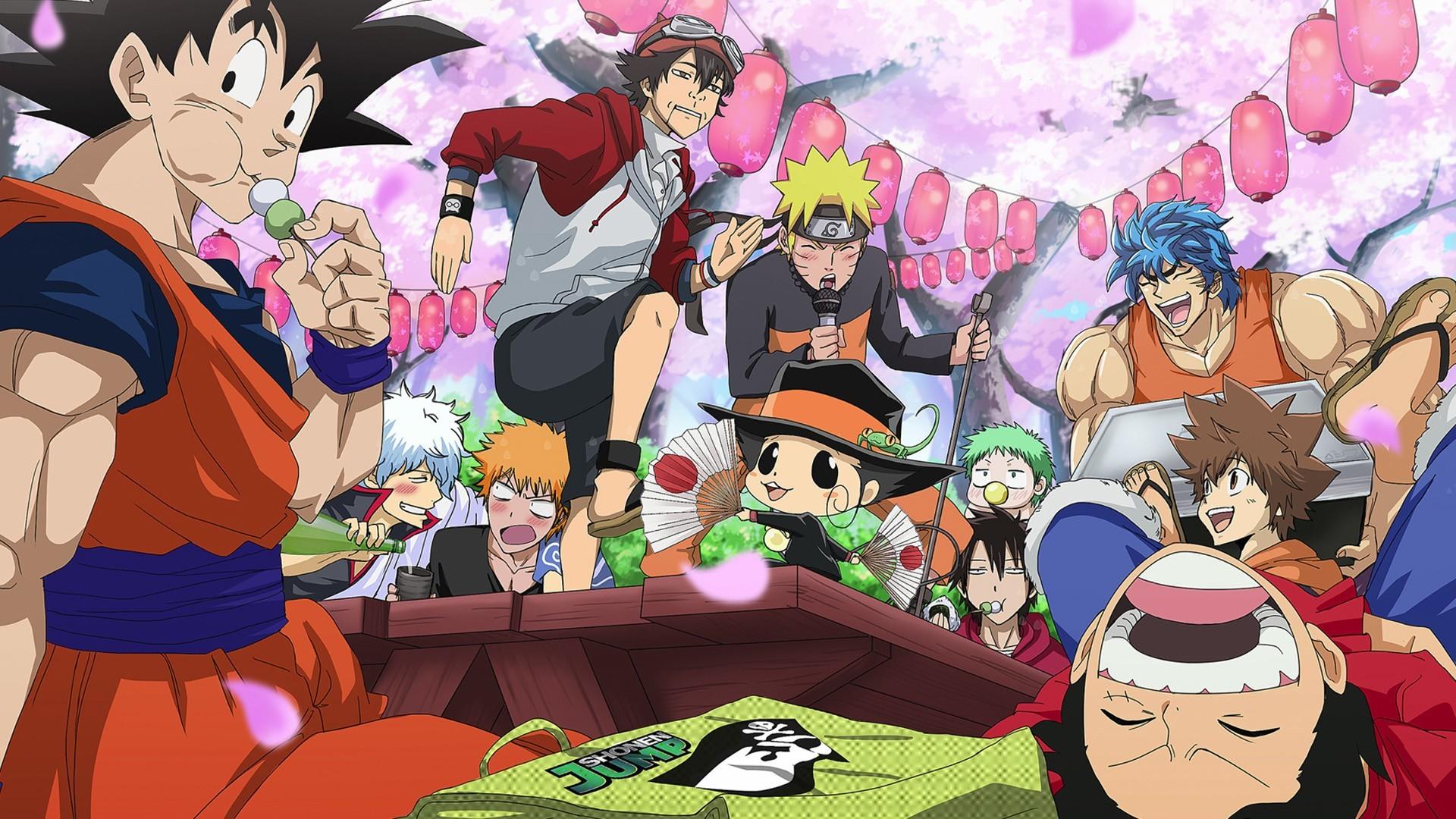 Crossover, Dragon Ball, Naruto HD Wallpaper & Background