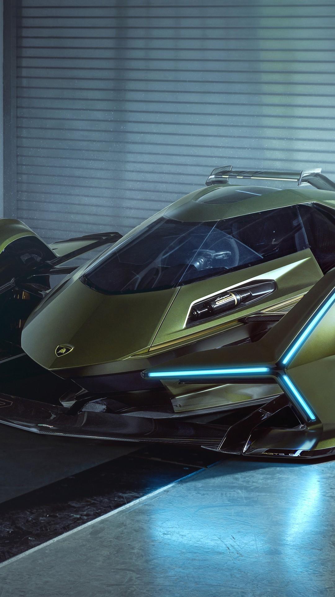 Wallpaper Lamborghini Lambo V12 Vision Gran Turismo, 4K