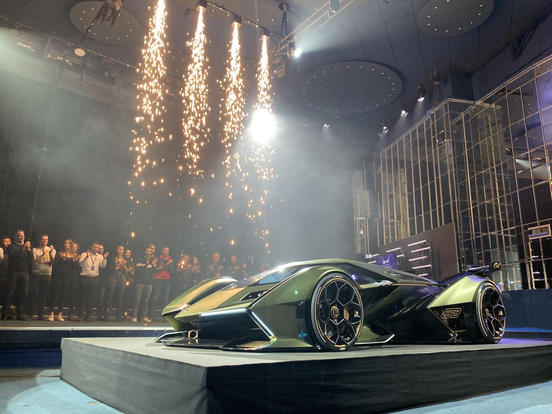 Lamborghini Reveals Lambo V12 Vision GT, Coming to GT Sport