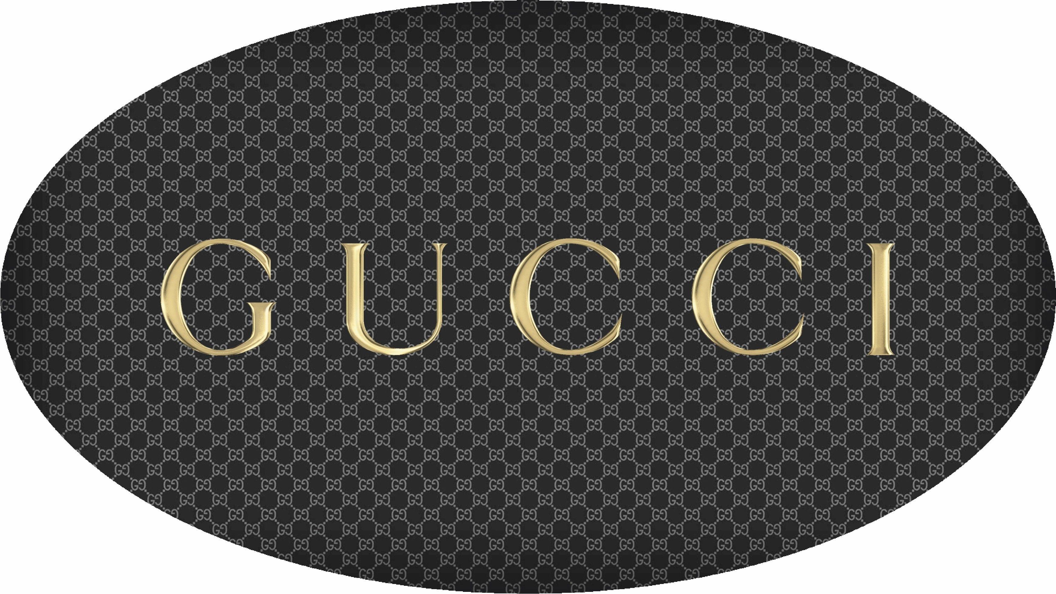 Gucci. Gucci Marke Logo Desktop Wallpaper and Background