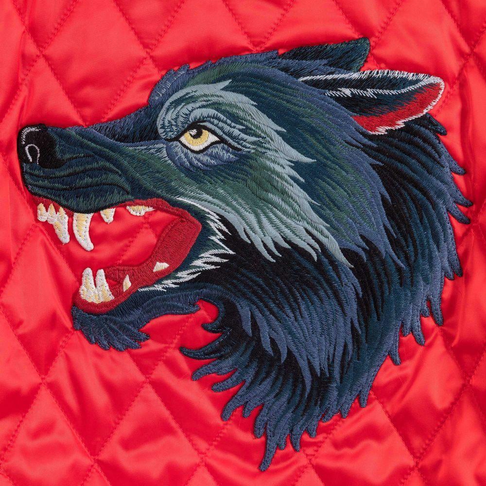Gucci Bomber Jacket with Wolf. Wolf wallpaper
