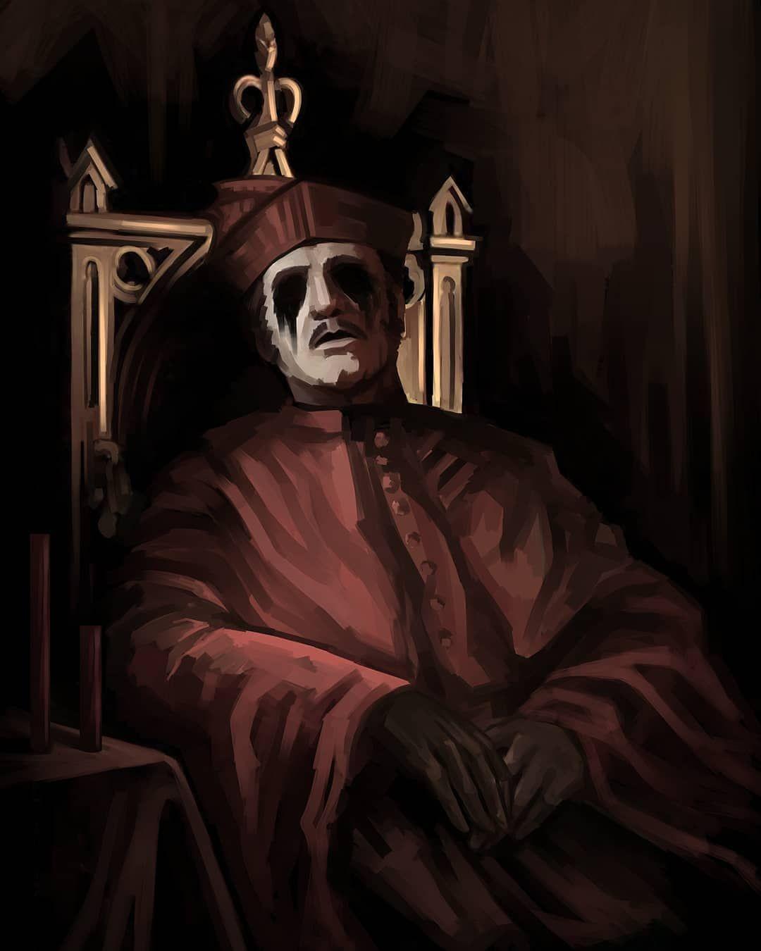 Wallpaper Ghost band doom nameless ghouls Papa Emeritus III images for  desktop section музыка  download