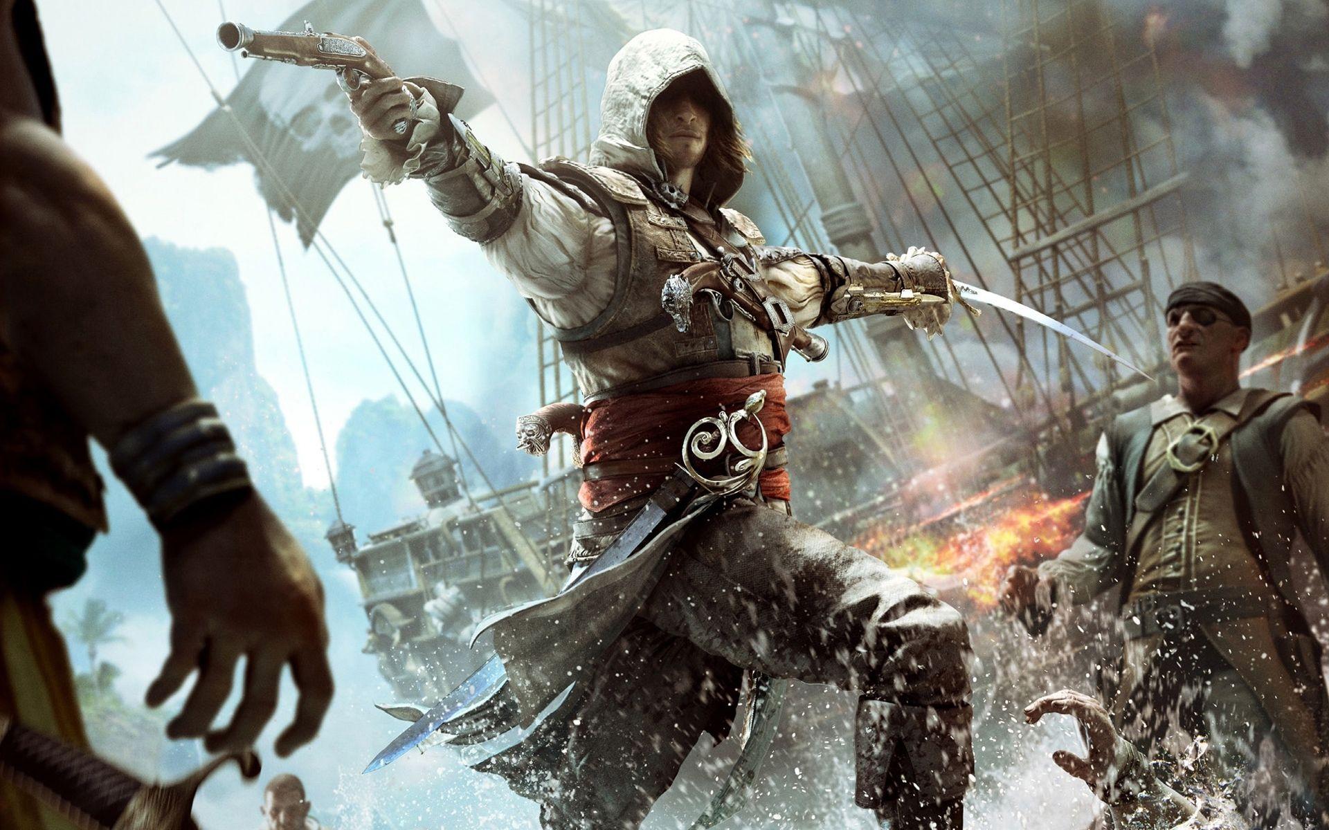 New Assassin Creed Black Flag Wallpaper FULL HD 1080p For PC Background. Assassin's creed black, Assassins creed black flag, Best assassin's creed