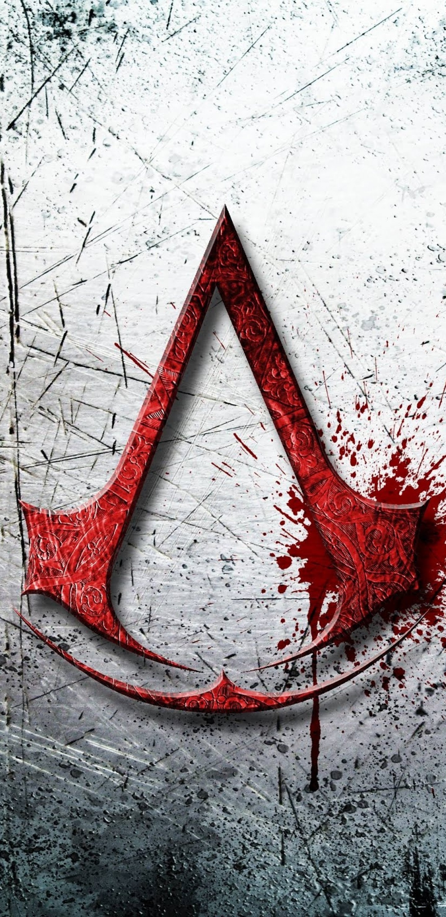 Download 1440x2960 Assassins Creed, Logo, Pattern Wallpapers