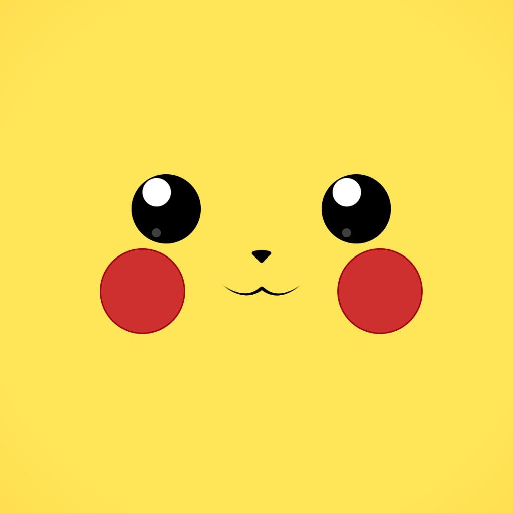 Anime Cute Pikachu iPad Wallpaper Free Download