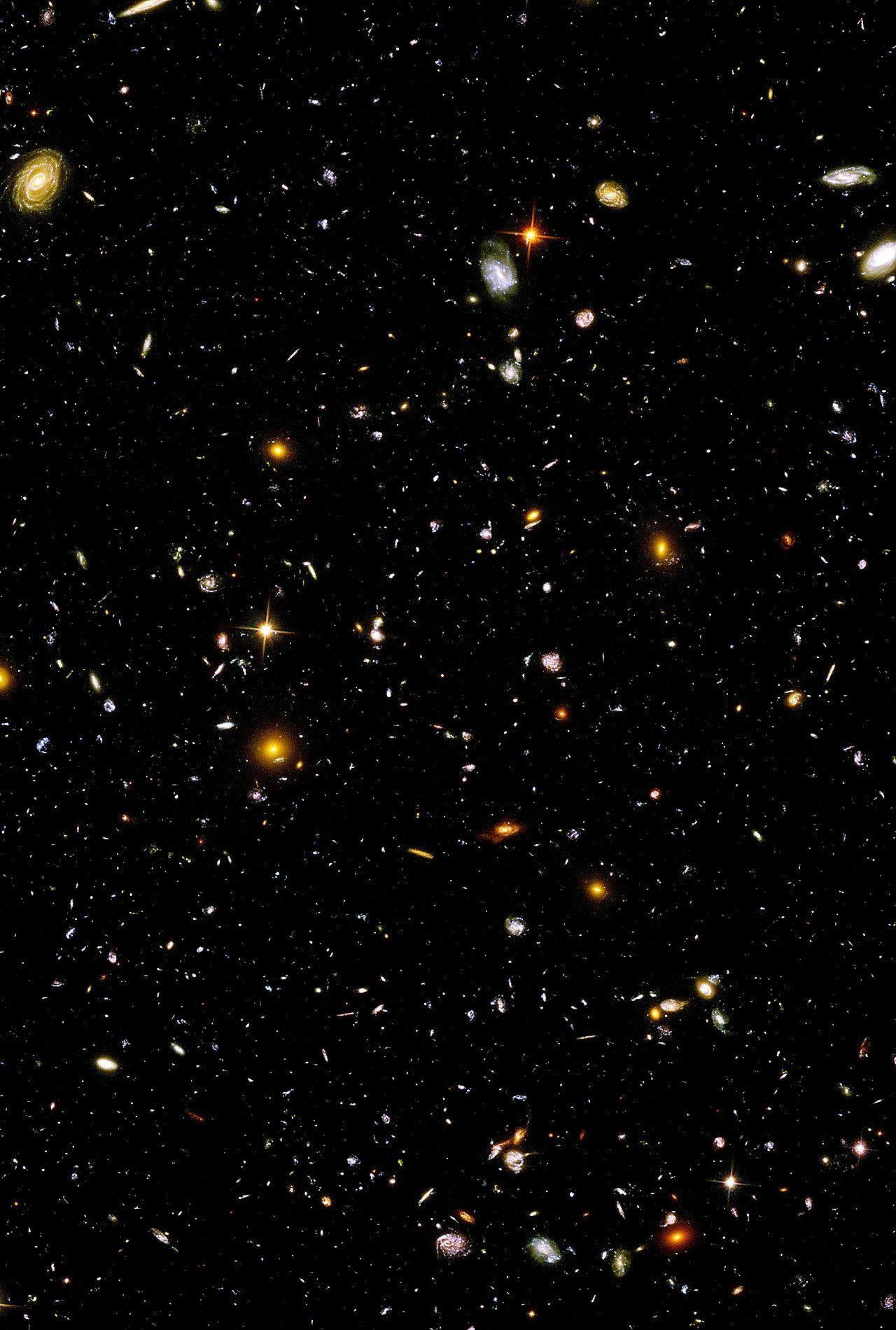 Free download Hubble Ultra Deep Field Wallpaper [1280x1900]
