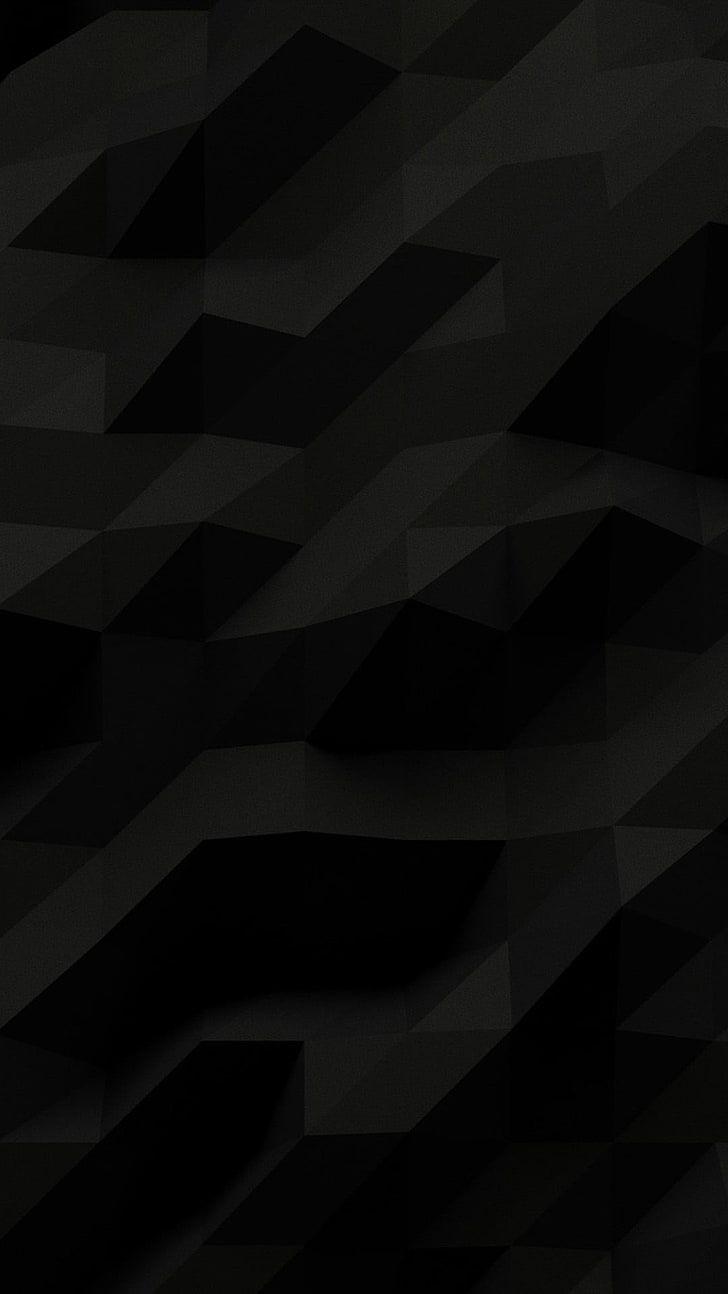 Black Geometric Wallpaper Free Black Geometric