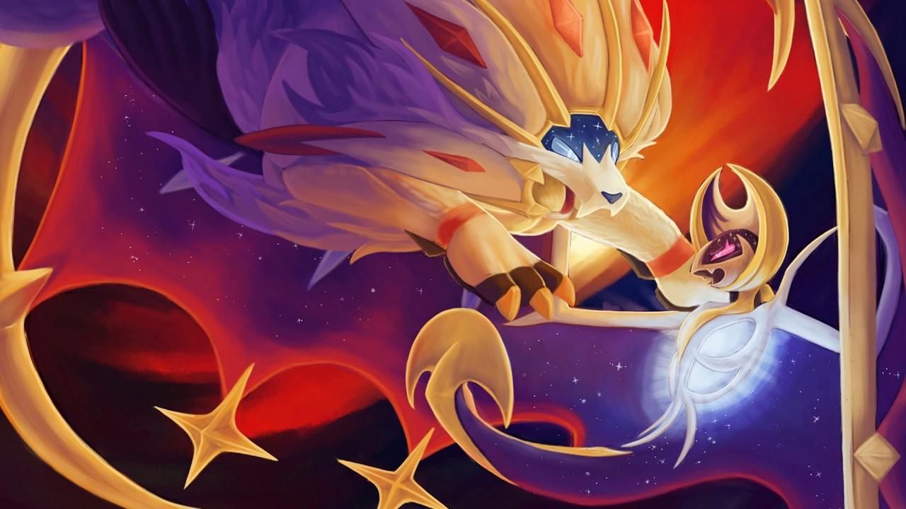 Pokemon Sun & Moon Lunala Necrozma Battle Theme