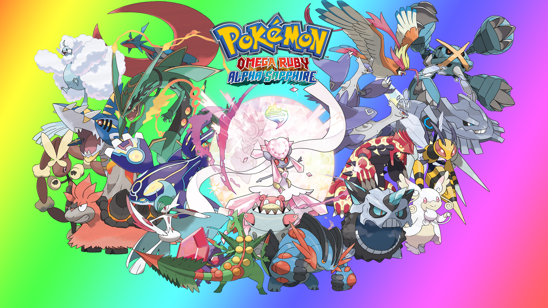 Pokemon Mega Evolutions Wallpaper