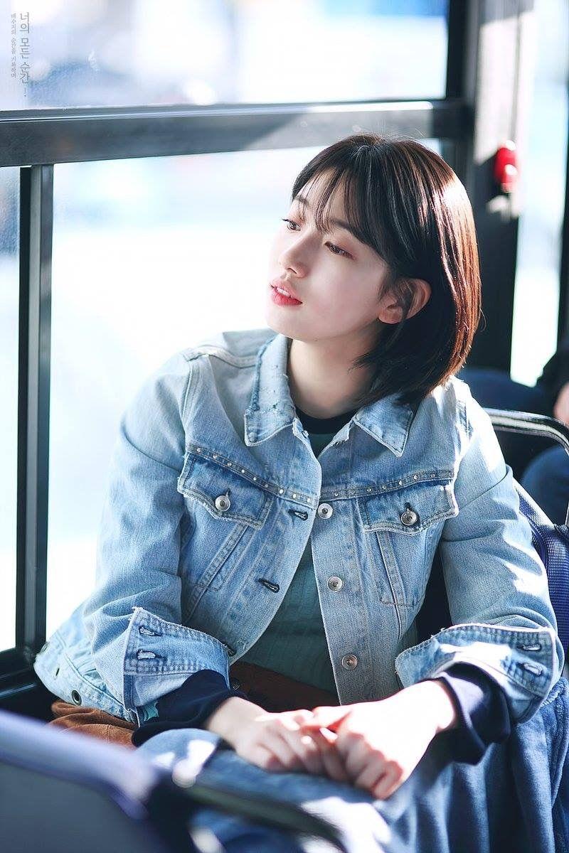 Suzy Bae (배수지) For 백두산(Baekdu Mountain) Movie Press Conference 2019 Cr.  Owners | Beauty girl, Hairstyle, Bae suzy