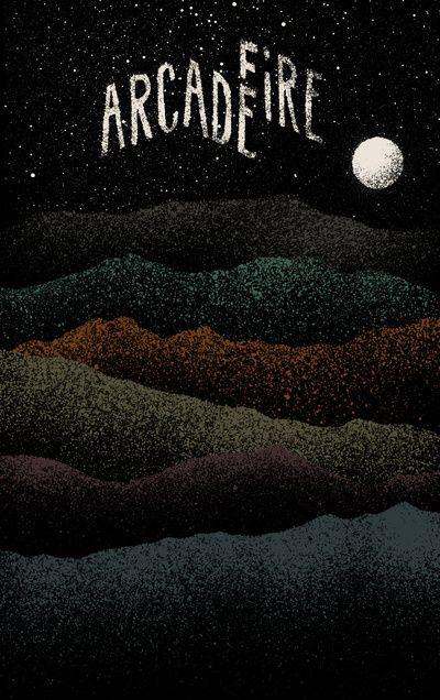 Mountains Beyond Mountains (Arcade Fire) Art Print. Indie. Suburbs Phone Arcade Fire Wallpaper